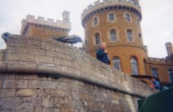 Belvoir Castle up close, Leicestershire, Wallpaper