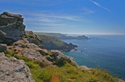 Zennor Head in Cornwall Wallpaper