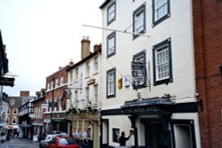 Shrewsbury -Butcher Row, Prince Rupert Hotel Wallpaper