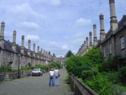 Vicar's Close in Wells, Somerset Wallpaper