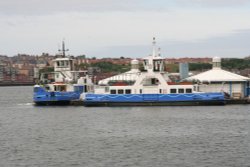 The Ferry landing at the Mill Dam. Wallpaper