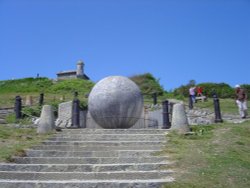 The Great Globe at Durlston Country Park, Dorset Wallpaper