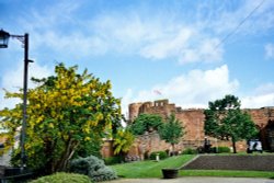 Shrewsbury - Castle & Shropshire Regimental Museum Wallpaper