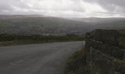 Looking down into The Colne Valley, Huddersfield, The West Riding Wallpaper