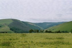 Bridgend looking towards Garw valley