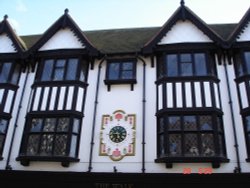 Ancient Building at Town Centre Wallpaper