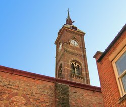 Church Clock tower in Louth, Lincolnshire Wallpaper