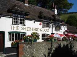 Shepherd and Dog Pub, Fulking Wallpaper