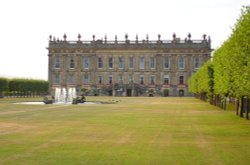 Chatsworth House, Derbyshire - home of the Duke of Devonshire Wallpaper