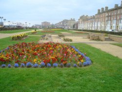 Beautiful Park at the beach.. Wallpaper