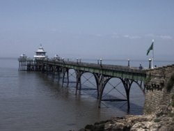 Clevedon's Victorian Pier Wallpaper