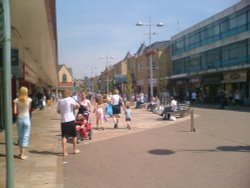 Broadway, Accringtons main shopping area Wallpaper