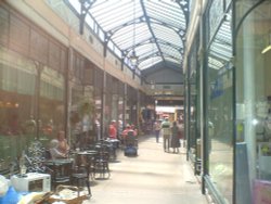 The Victorian shopping arcade in Warner St Wallpaper