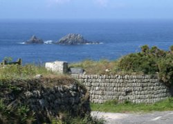 Cape Cornwall in Cornwall Wallpaper