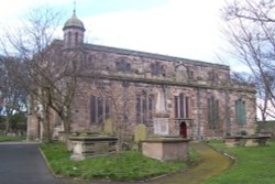 Berwick Holy Trinity Church. Berwick upon Tweed, Northumberland Wallpaper