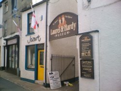 The world famous Laurel & Hardy Museum in Ulverston, Cumbria. Birthplace of Stan Laurel