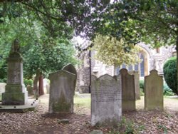 St.Martins Churchyard, Ruislip Wallpaper