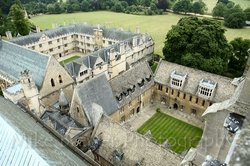 Fellows and Mob Quad, Merton College, Oxford Wallpaper