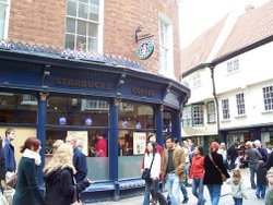 Starbucks in York Wallpaper