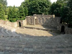 Preston, Lancashire. Amphitheatre Wallpaper