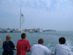 The Spinica tower from Portsmouth Harbour Tour Wallpaper