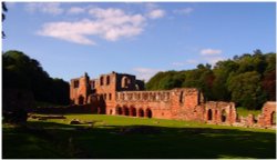The ruins of Furness Abbey in Barrow in Furness Wallpaper