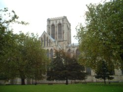 York Minster in the Autumn Wallpaper