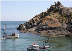 Polperro in Cornwall Wallpaper