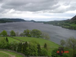 Picture of the Lake before a rain shower.
Picture taken in The Lake District Wallpaper