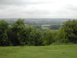 Marlow from Winter Hill Wallpaper