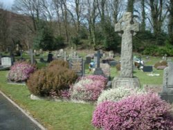 Bingley cemetary, West Yorkshire Wallpaper