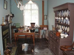 The Engineer's Cottage, The Welsh Slate Museum, Llanberis, North Wales. Wallpaper