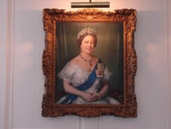 Portrait of HM The Queen Mother. Walmer Castle.