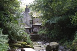 THE TEAROOM'S @  THORTERGILL FORCE, 
Thortergill in Weardale Wallpaper