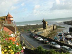 Lynmouth, Devon. Autumn 2004 Wallpaper