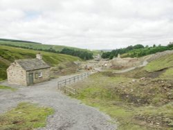 Mining Remains, Nenthead, Cumbria