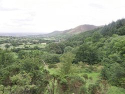 View out over Stiperstones, Shropshire