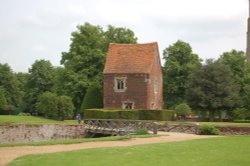 The Old Gate House at Tattershall Castle in Lincolnshire Wallpaper