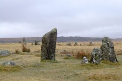 Merrivale rows also know as the Plague Market,
On Dartmoor Wallpaper