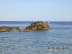 Rock Pool on Looe Beach, Cornwall Wallpaper