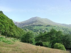 Lliwedd, seen from Bethania, Snowdonia Wallpaper