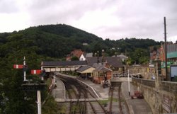 Llangollen station, llangollen, Denbighshire Wallpaper