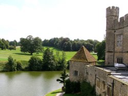 Leeds Castle - View from the Castle (Kent) Wallpaper