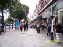 Lord Street, in Southport, good for shopping Wallpaper