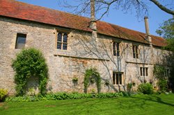 Abingdon Abbey buildings, Abingdon, Oxfordshire. Wallpaper