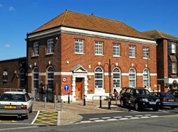 Old Royal Mail Sorting Office, Didcot, Oxfordshire. Wallpaper