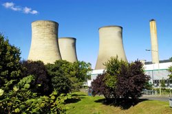 Didcot Power Station, Didcot, Oxfordshire. Wallpaper