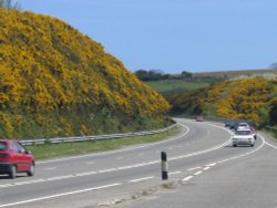 The A39 near Falmouth, Cornwall Wallpaper