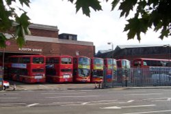 Alperton Bus Garage Wallpaper