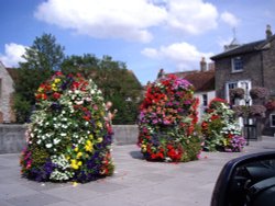 In front of the Maltings Mall, Salisbury